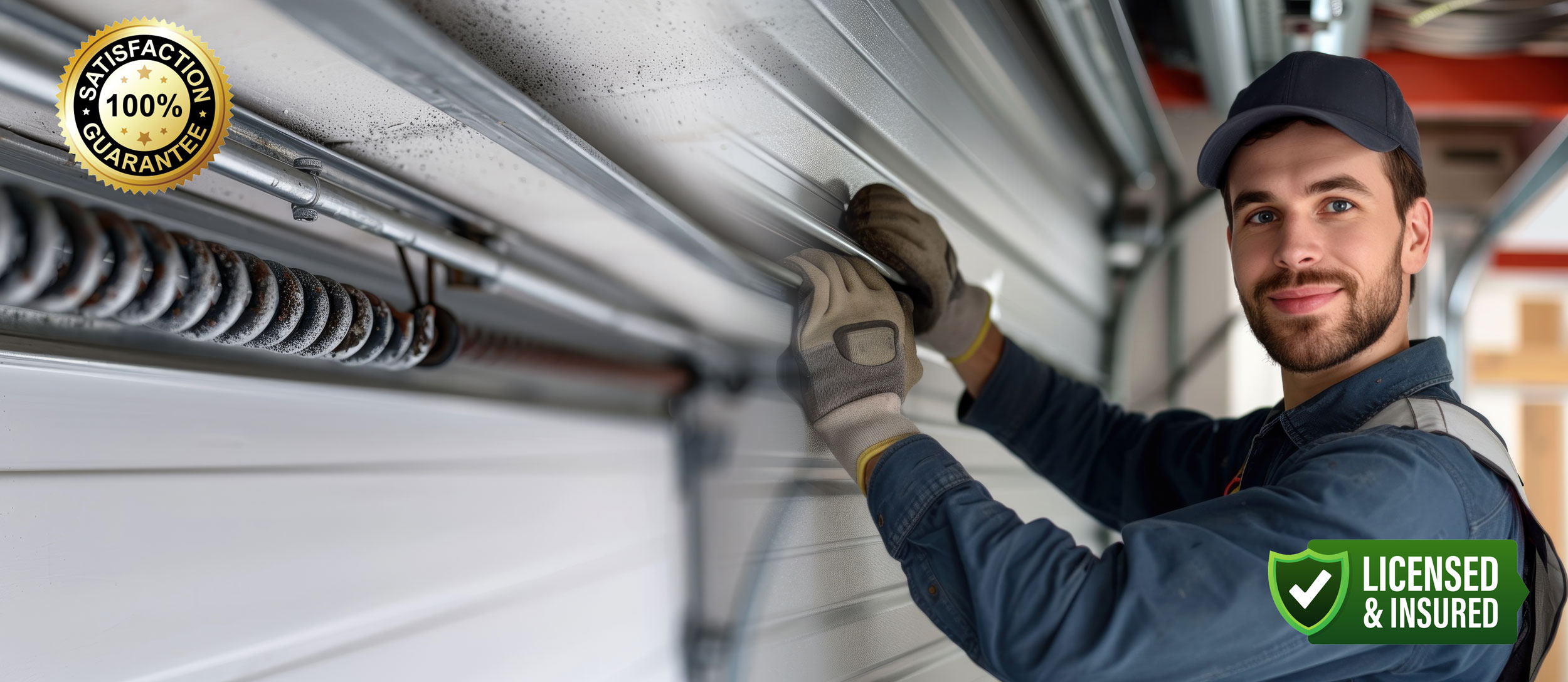 Garage door repair and installation services in Houston, Texas